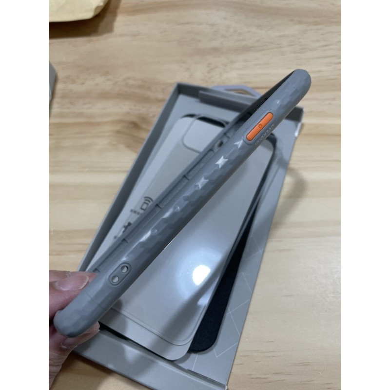 overdigi iphone11水泥灰防摔bumper