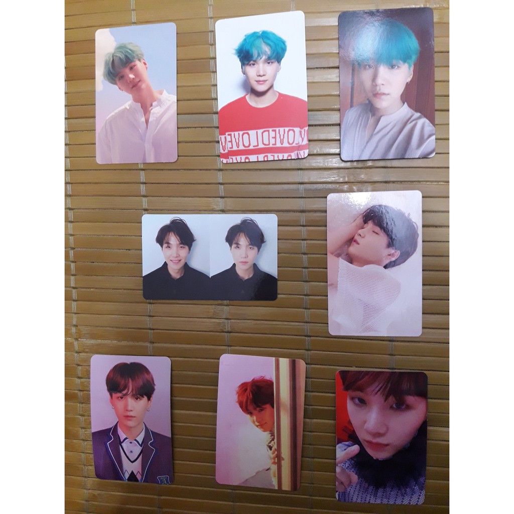 Bts Love Yourself 承轉結suga 玧其專輯 小卡海報 蝦皮購物