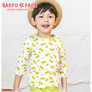 ❤現貨C122❤BARPUPAPA//bebezoo 韓國品牌純棉舒適家居服套裝男寶寶七分家居服 休閒服二件套(老虎)
