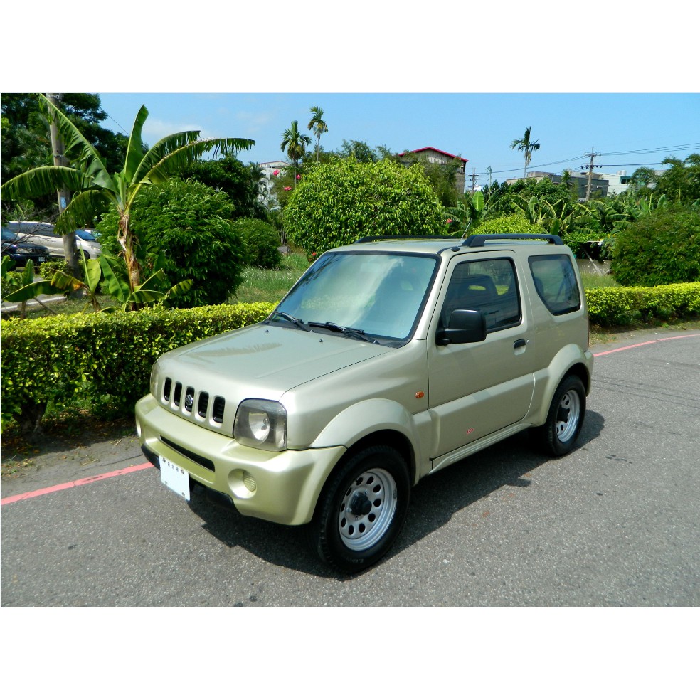 大昌汽車二手車中古車嚴選01年式suzuki Jimny 1 3 4wd 小悍馬吉普車全車原廠無改裝 蝦皮購物