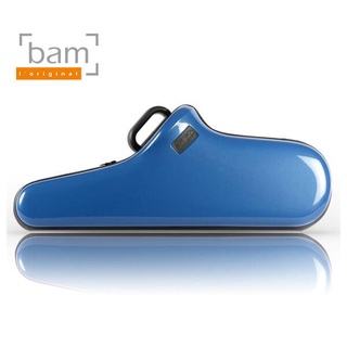 【現代樂器】三期零利率免運！法國 BAM 4002SB Tenor Sax Case 次中音薩克斯風盒 海洋藍