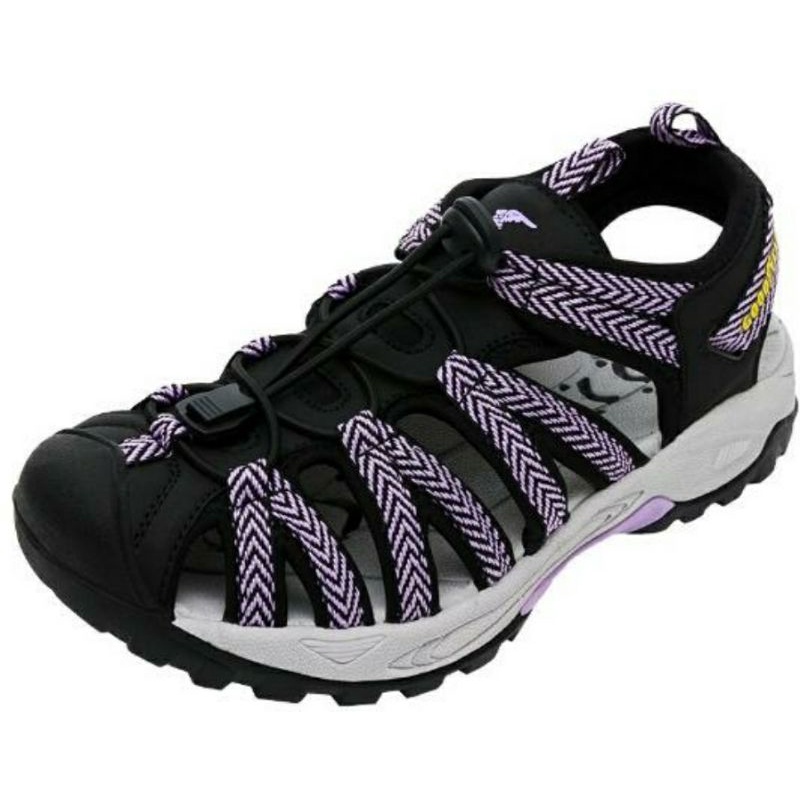 固特異水陸護趾涼鞋/女款 兩用 透氣 排水 紫色(GAWS12637（A92)