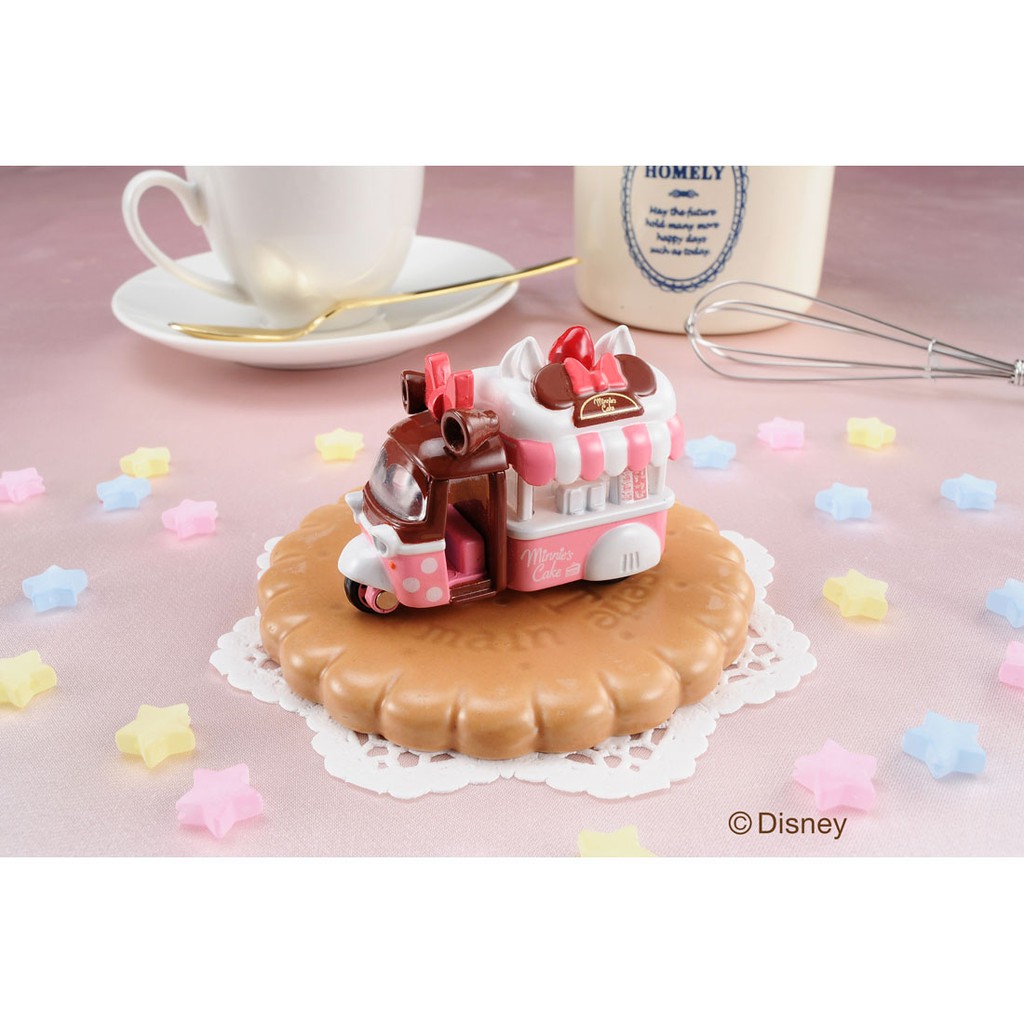 【棒棒棠】日本 多美 TOMICA  迪士尼 DISNEY 米妮行動甜點餐車 小車 收藏 合金