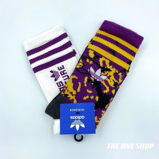 TheOneShop adidas MID CREW SOCK 愛迪達 襪子 長襪 長筒襪 籃球襪 條紋 H32394