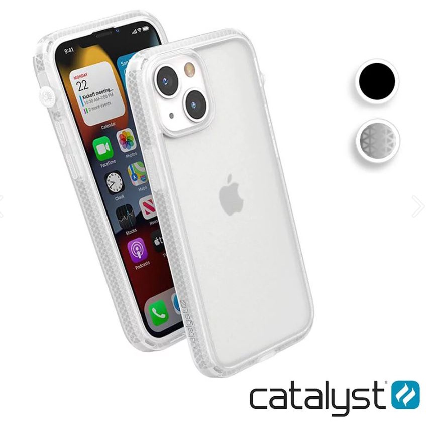 CATALYST iPhone13 mini (5.4")防摔耐衝擊保護殼(霧透2色)