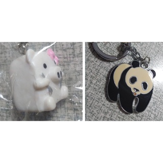 熊貓 貓熊 黑白豬 小豬 Monokuro Boo 鑰匙圈 吊飾 手機吊飾 掛飾