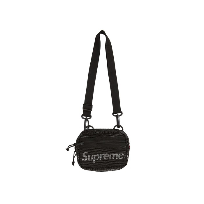 supreme white shoulder bag
