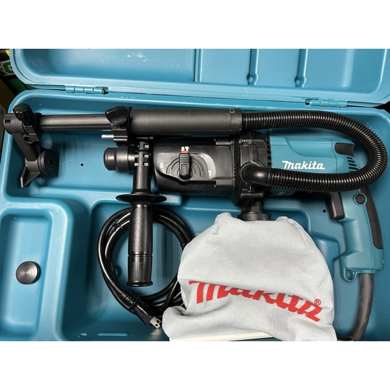 牧田 makita 集塵式 HR2432 三用四溝免出力鎚鑽 插電鎚鑽 電鑽 鑽水泥