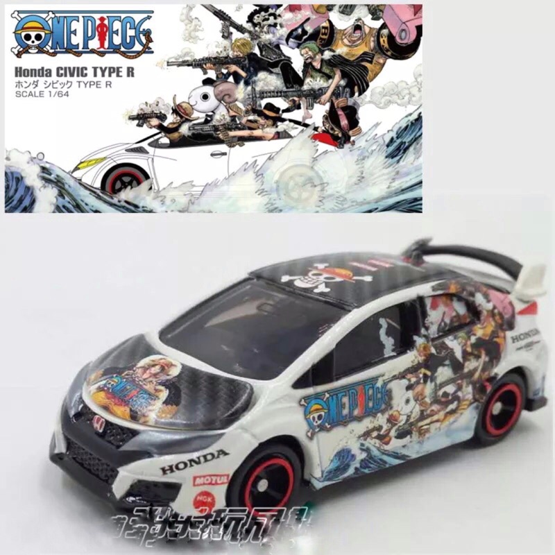 Tomy Tomica Honda Civic Type R FK2海賊王特殊式樣 二改 二次 特別 航海王