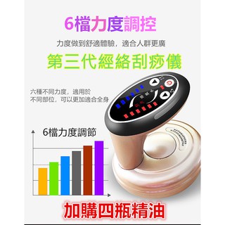 免運 刮痧神器 第三代 送精油 推拿拔罐滑罐 6檔加熱 推拿按摩 刮痧儀 引力操盤手 瘦身 按摩 刮痧儀 經絡儀 精油