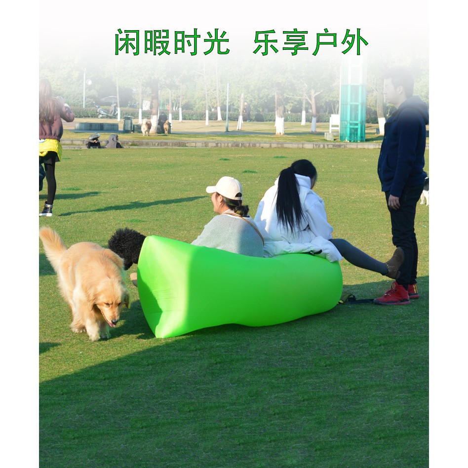 台灣現貨 X01004 快速充氣懶人床 空氣沙發 空氣床 露營 野餐 行動沙發椅 焦點服飾