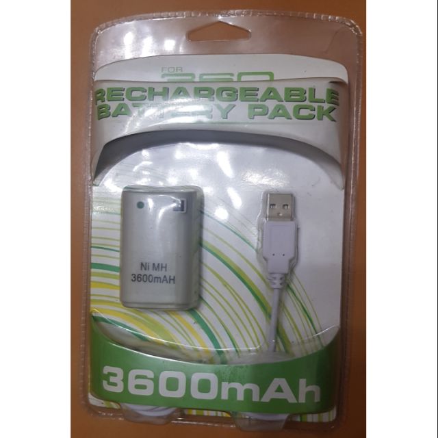 【XBOX360】XBOX 360 電池 USB 充電線 高容量3600mAh 電玩主機電池 遊戲機 微軟 XBOX