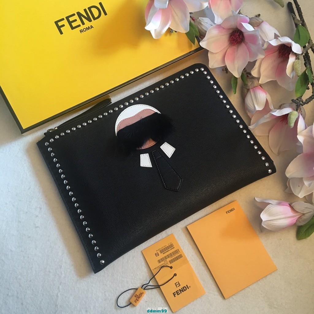 芬迪手拿包 錢包 皮件優惠推薦 男生包包與配件21年7月 蝦皮購物台灣