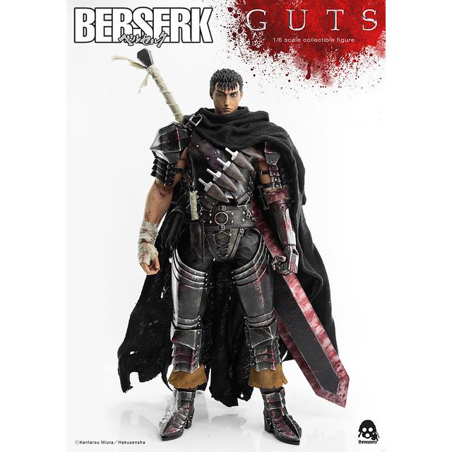已售出 勿再問 1 6 1 6 Threezero 烙印勇士黑衣劍士 凱茲berserk Guts 蝦皮購物