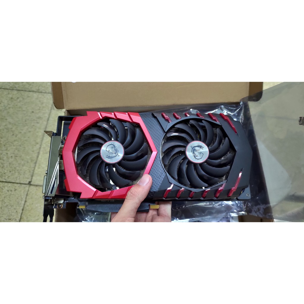 微星 msi GTX 1060 GAMING X 6G 紅龍顯卡