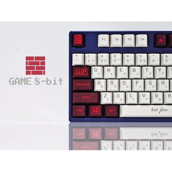 Sn Armygroup中文版game8 Bit經典紅白機配色121keyspbt鍵帽組支援108keys 蝦皮購物