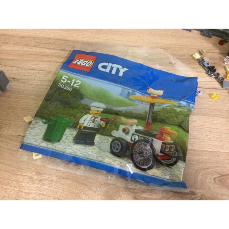 LEGO 樂高CITY 城市系列 30356 熱狗攤販