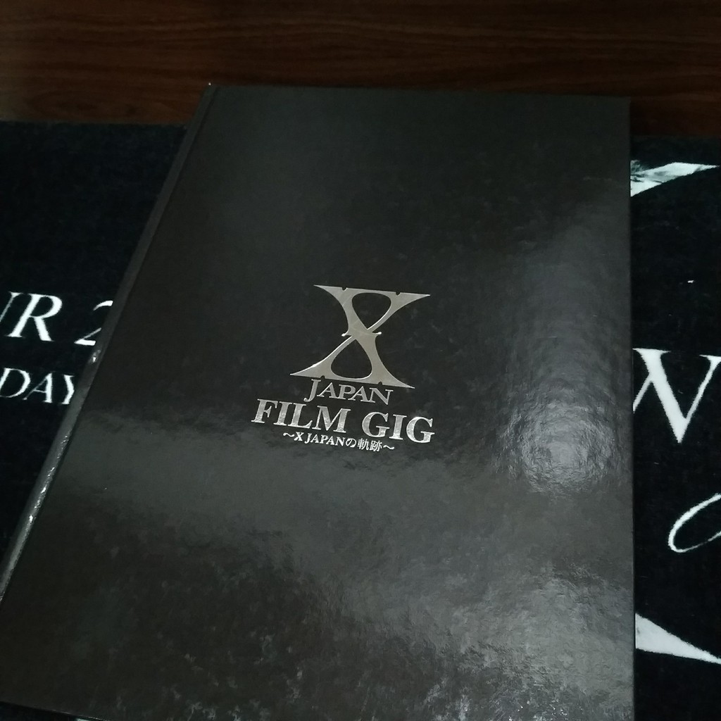 X Japan的軌跡film Gig 精裝寫真集 黑 場刊集x Japan 蝦皮購物