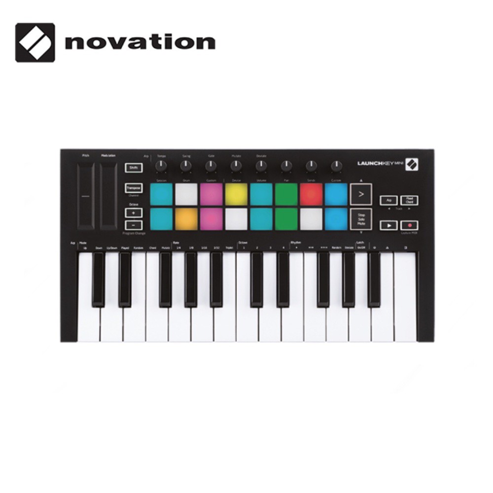 Novation LaunchKey MINI MK3 25鍵MIDI主控鍵盤 原廠公司貨【敦煌樂器】