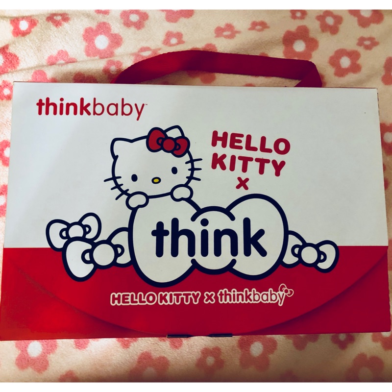 Thinkbaby 聯名kitty餐具 內容物碗 叉子湯匙 kitty保冷袋 Hello kitty thinkbaby