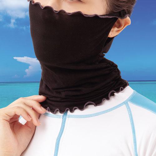 現貨 日本代購 AQUA 涼感 抗紫外線 UV 防曬 護頸套 口罩 騎車 開車 夏天防曬 必備