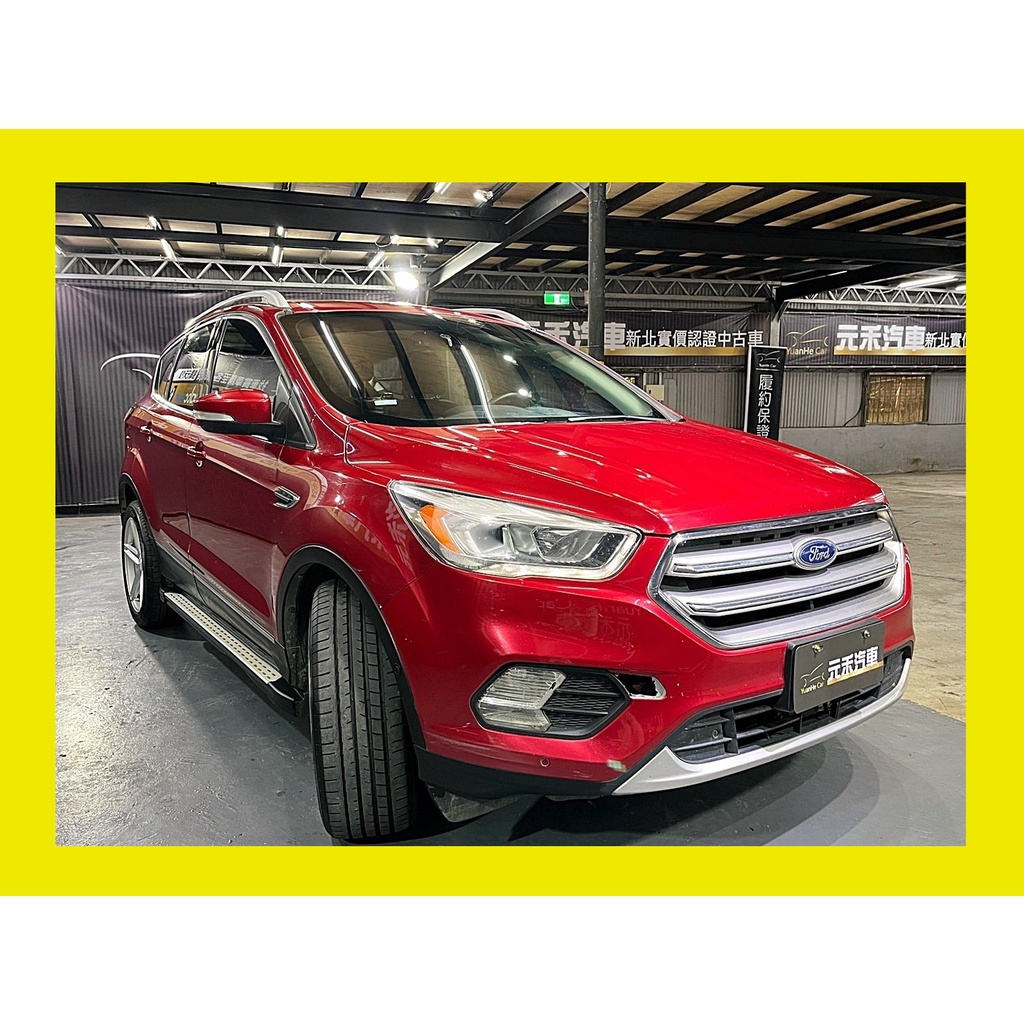 (112)正2017年出廠 Ford Kuga 2.0 TDCi柴油型 金屬紅