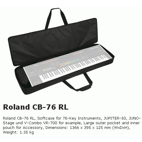 亞洲樂器 Roland CB-76-RL CB76RL 76鍵 電子琴專用琴袋 電子琴袋