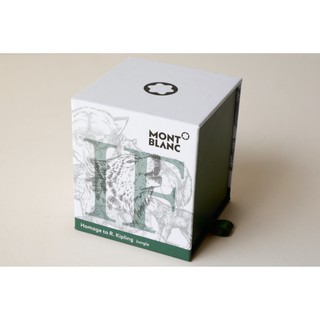 現貨＊MONTBLANC萬寶龍 2019年限量文學家鋼筆墨水- 吉卜林(森林王子作者) 50ml 叢林綠119575