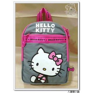八寶糖小舖~Hello Kitty後背包 凱蒂貓雙肩包 時尚魅力 M號款 Sanrio 可愛現貨