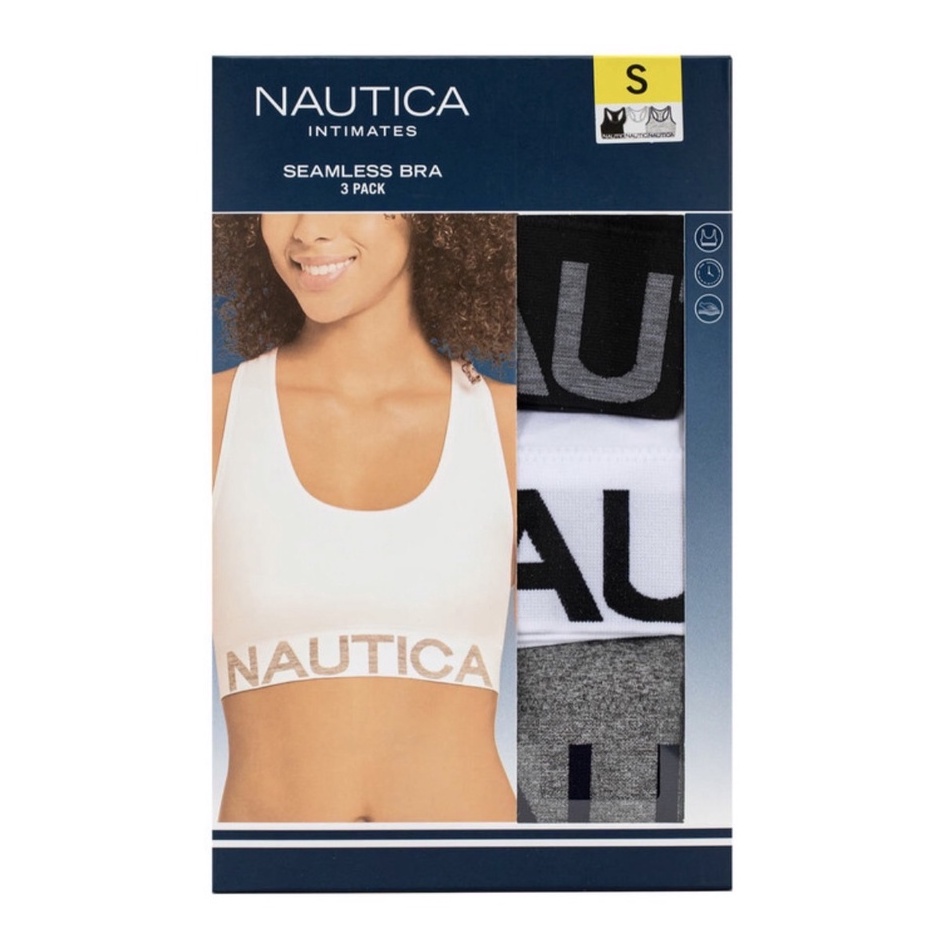 Nautica 女舒適無鋼圈內衣 3入組 #113268