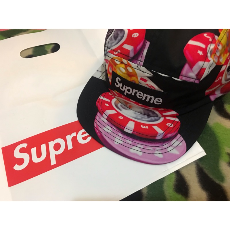 Supreme Casino Camp Cap 帽子 全新正版商品