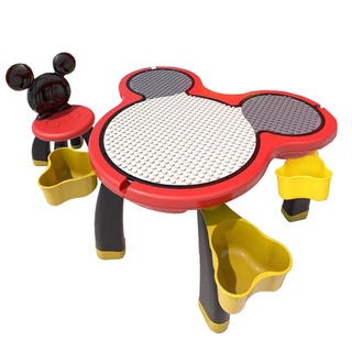 【現貨秒出】Bonne Nuit 迪士尼兒童遊戲桌(一桌一椅)-經典紅【嬰之房】