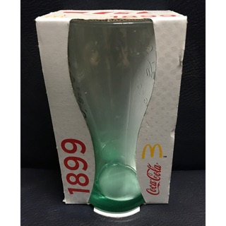 全新現貨附盒法國製2015年麥當勞發行1899/可口可樂(Coca Cola)玻璃杯