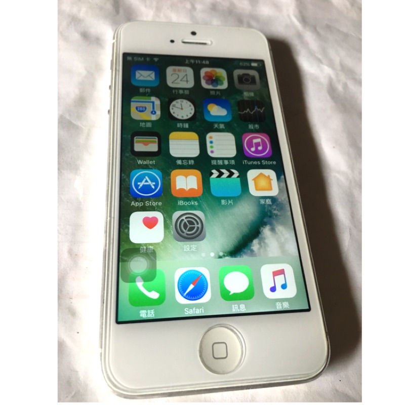 Apple iPhone 5 白色 大容量64G 便宜售(可議)～