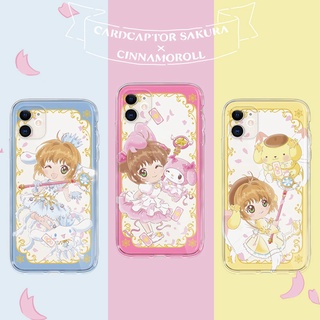 [玉桂狗庫洛米手機殼] [秒殺款]iPhone11蘋果12/13promax手機殼xr矽膠7透明8p玉桂狗庫洛米美樂蒂