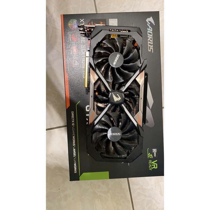 技嘉 AORUS GTX 1080Ti Xtreme Edition 11G 保內 到明年12月