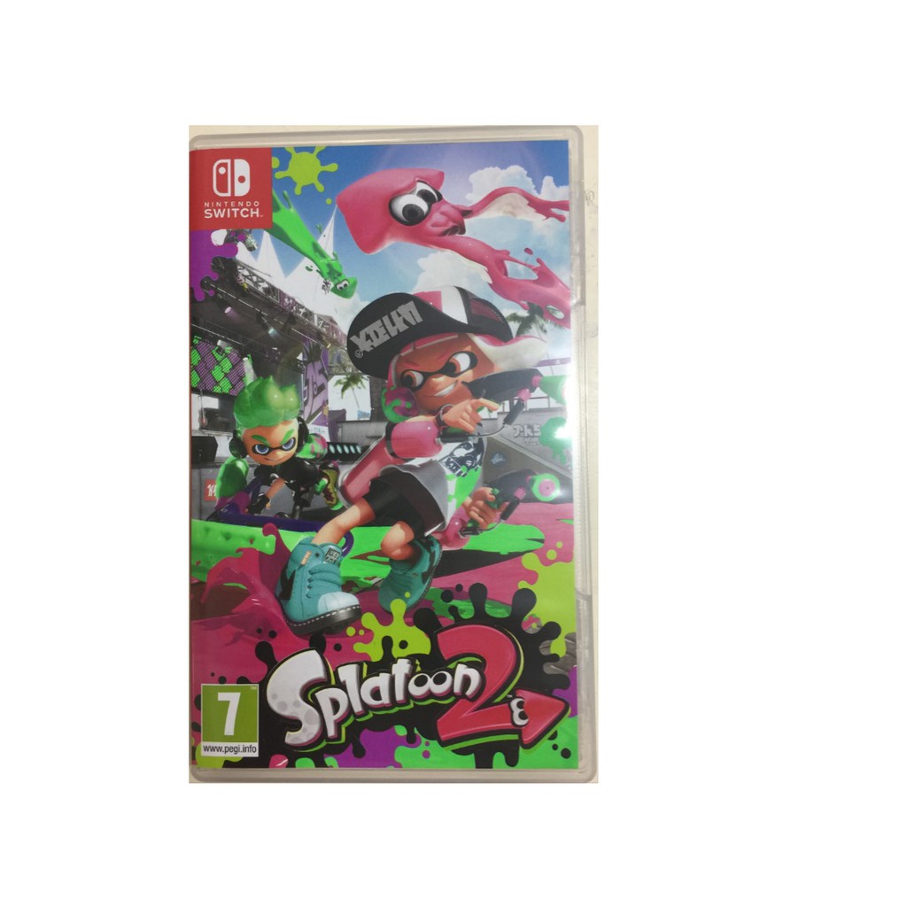 漆彈大作戰2 nintendo switch Splatoon 2 美版 二手 中古