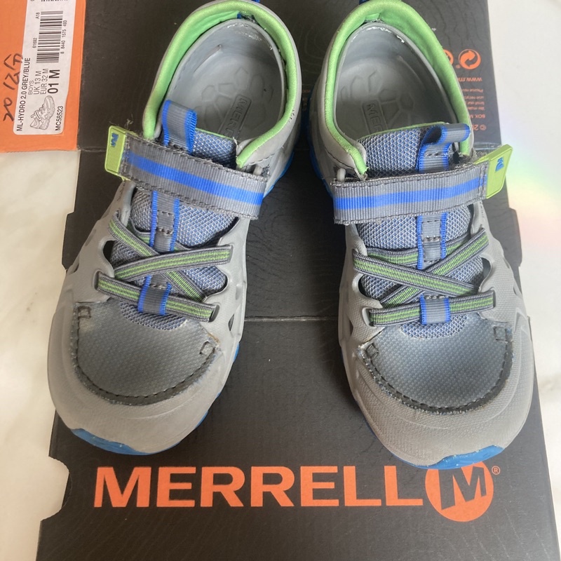 童鞋：Merrell Hydro 2.0 灰+藍 水陸兩棲運動童鞋