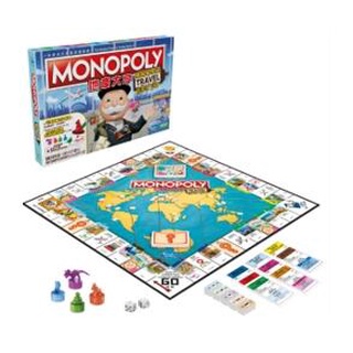 汐止 好記玩具店 MB智樂遊戲 地產大亨 環遊世界版遊戲組 臺灣版 桌遊 中文版 HE4007 孩之寶代理