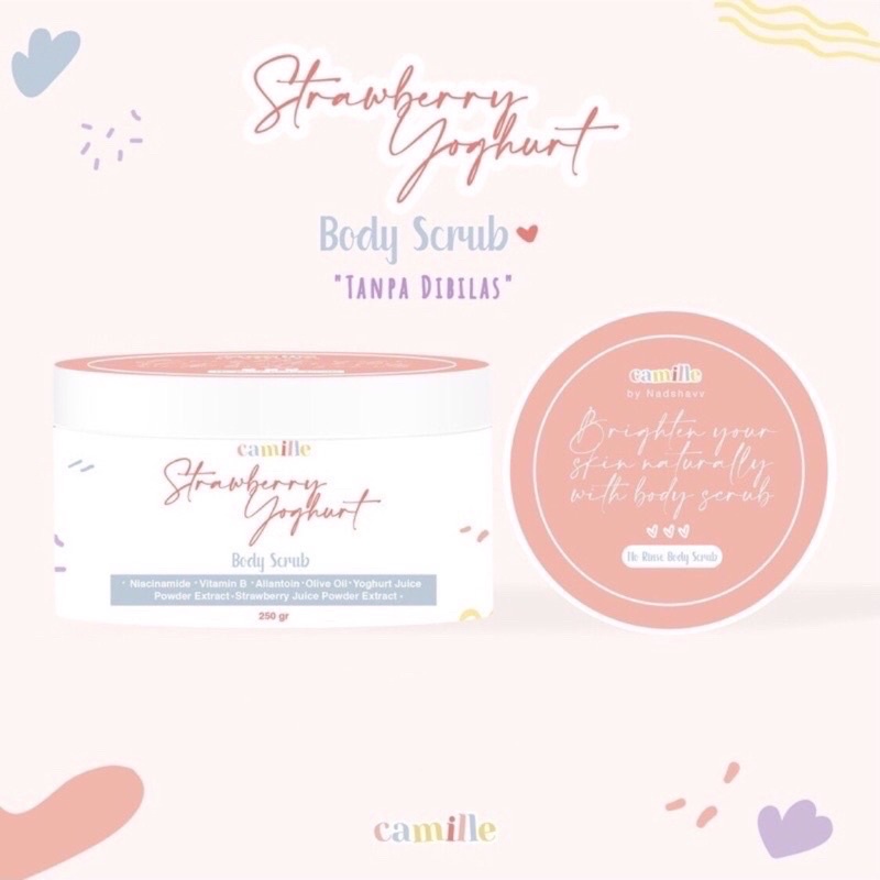 CAMILLE BODY SCRUB 250GR