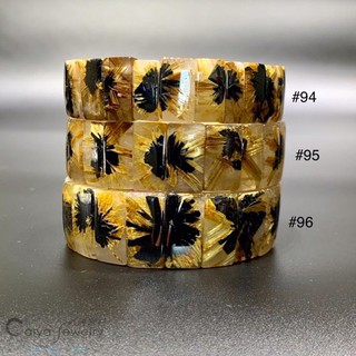 《Caiya Jewelry 》太陽花手排 鈦晶手排 太陽對花 太陽花母礦-18mm N0-94