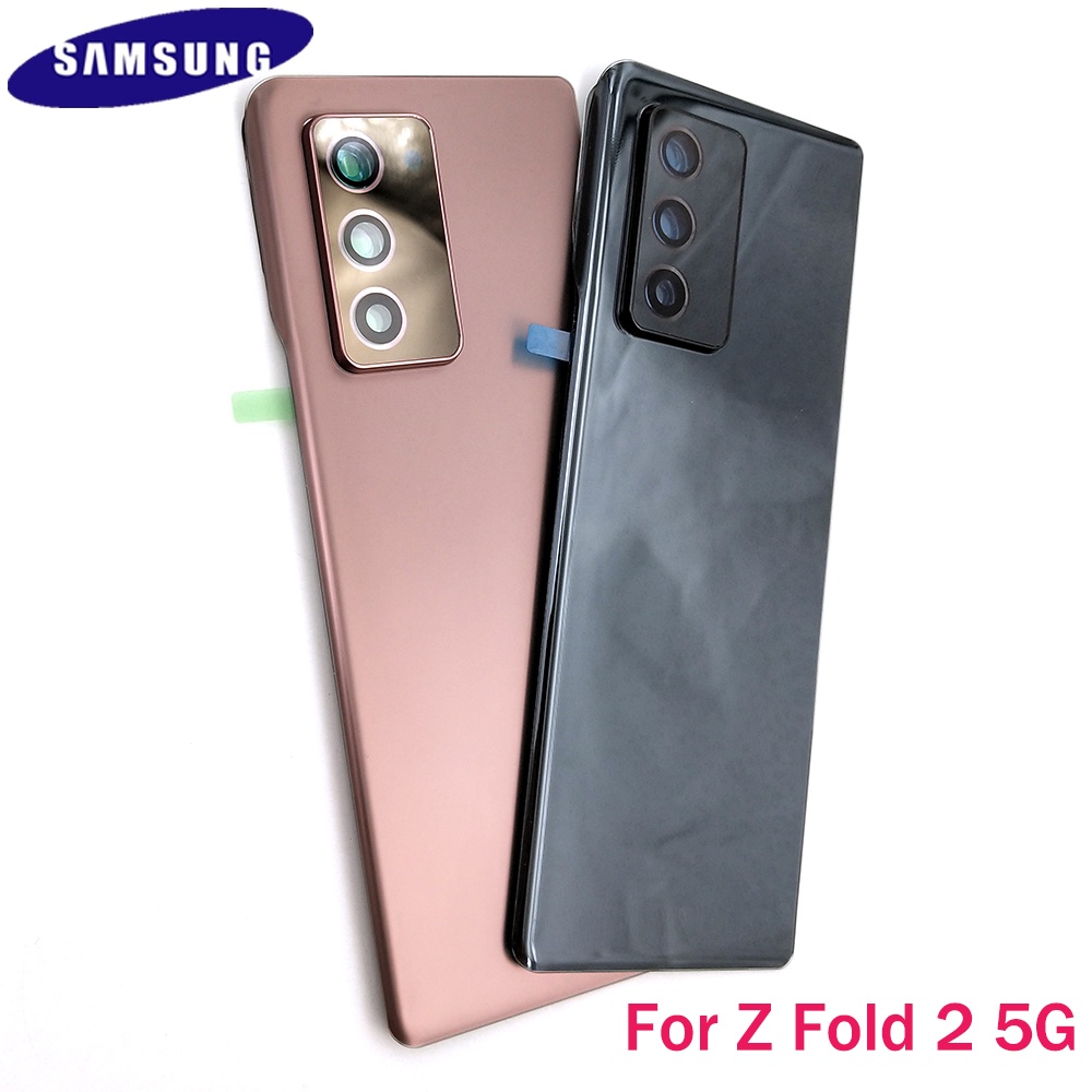 三星 Galaxy Z Fold2 5G Fold 2 F916 F916U F916N 後玻璃電池蓋門外殼面板外殼維修