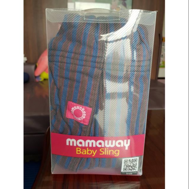 二手mamaway揹巾（藍莓布朗尼）