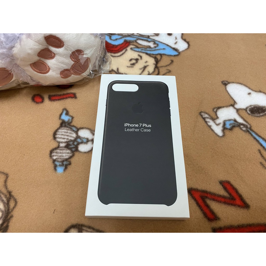 iPhone 8 Plus / 7 Plus 皮革保護殼 原廠公司貨 近全新