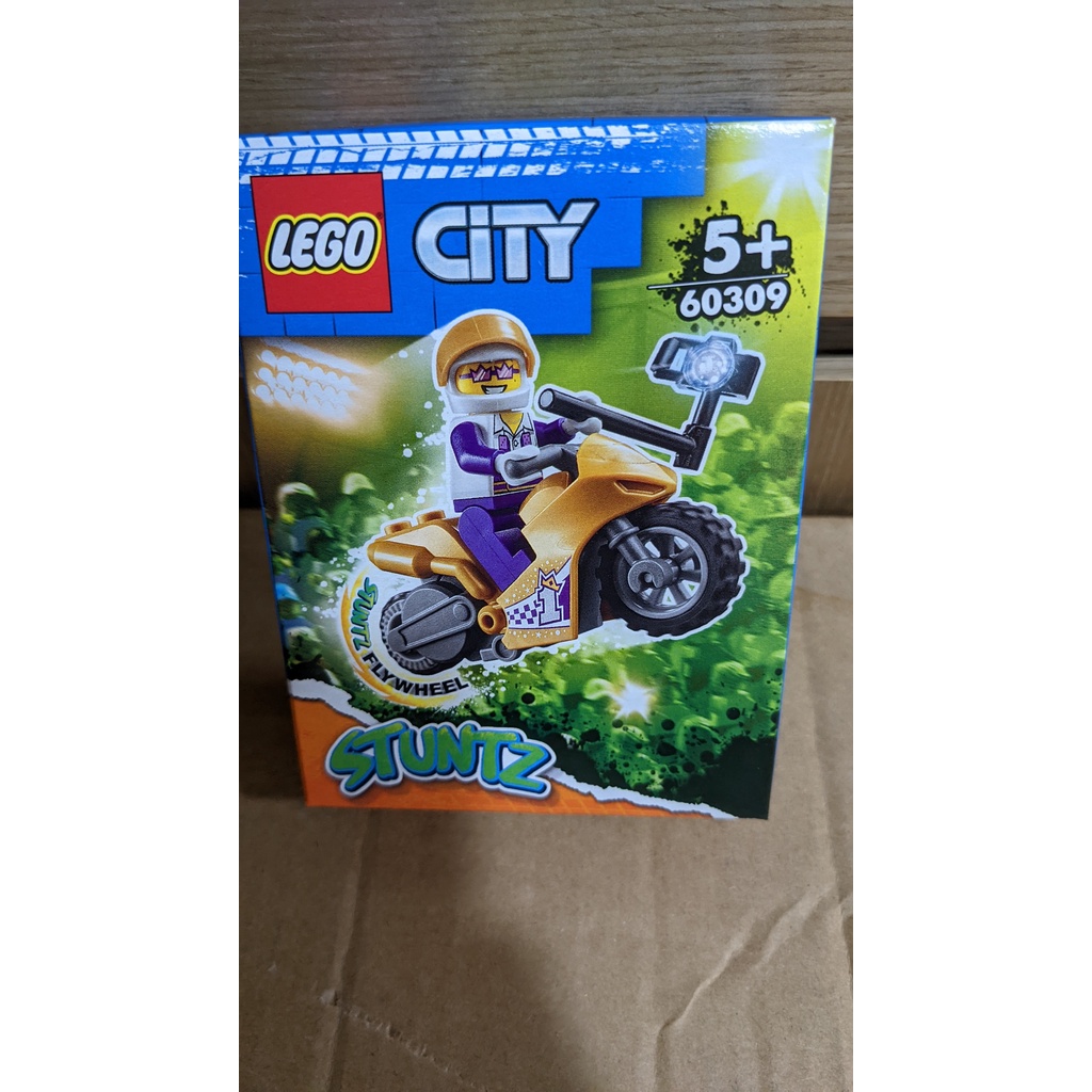 【大龍蝦先生🦞】樂高LEGO City STUNTZ 自拍特技摩托車 60309 北部可自取