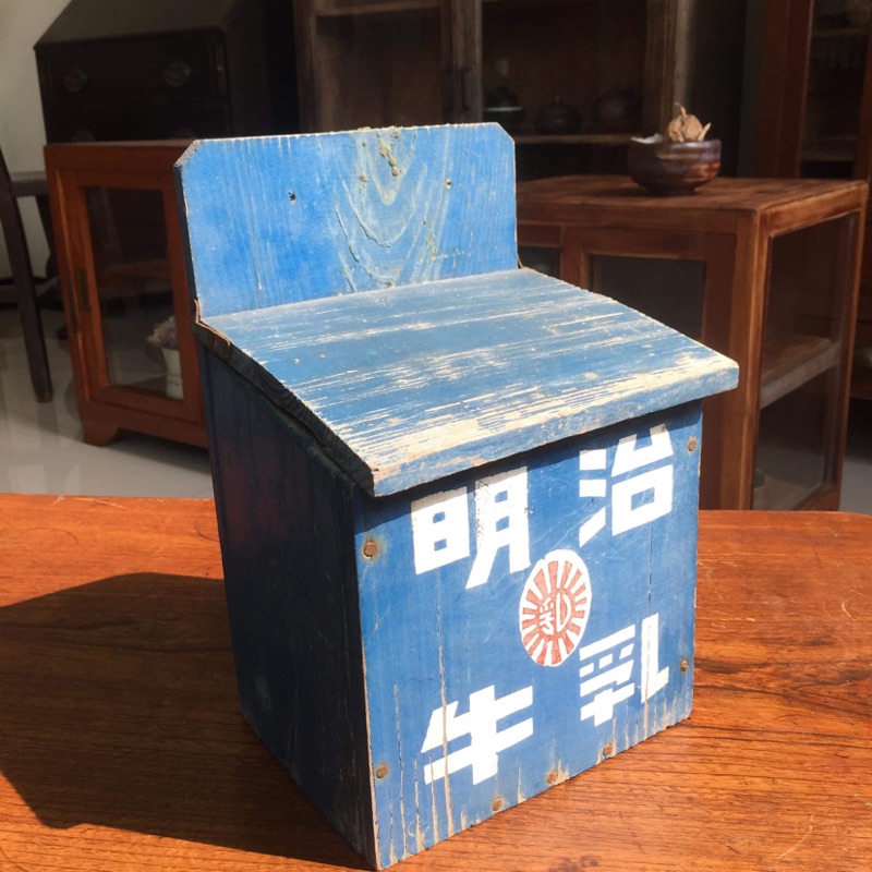 日本早期老件 明治牛乳箱 蝦皮購物