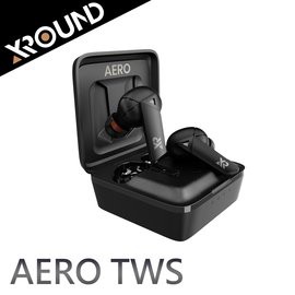 【風雅小舖】【台灣品牌XROUND AERO TWS真無線藍牙耳機】附SPINFIT耳塞 / 支援無線充電