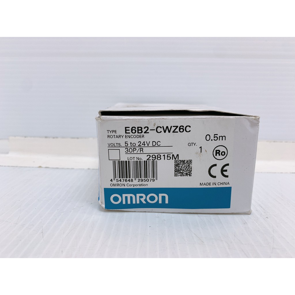 OMRON 旋轉編碼器 E6B2-CWZ6C 轉600P/R