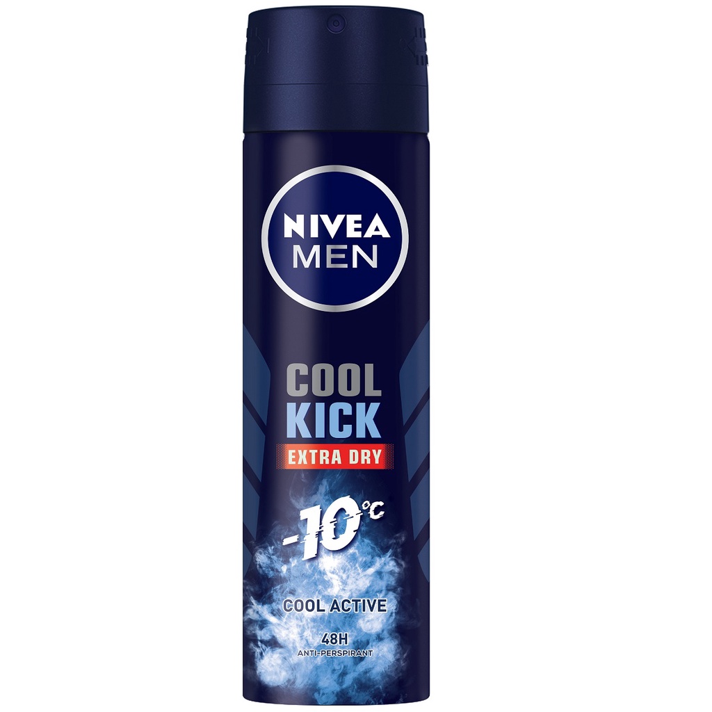 *COIN BABY*全新 NIVEA 妮維雅 男士止汗爽身噴霧 瞬間酷涼系列 柑橘150ml