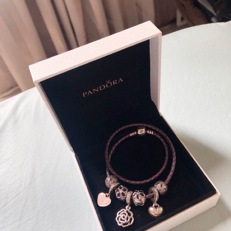PANDORA 潘朵拉 專櫃購入手鍊 珠珠